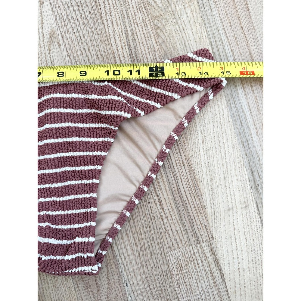 Madewell Mauve Pink‎ Bikini Bottoms - Trendy Swimwear - Picture 3 of 8